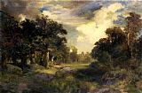Thomas Moran Famous Paintings - Long Island Landscape